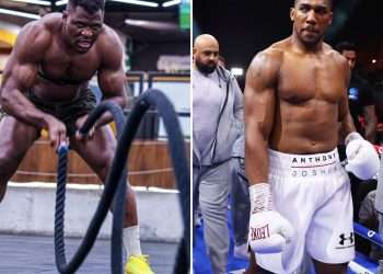 Francis Ngannou’s coach FEARS for Anthony Joshua’s health after fight with ‘ungodly’ ex-UFC champ