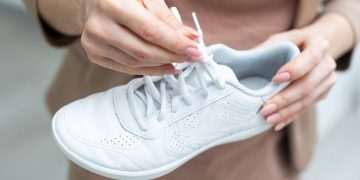 ‘Dirty trainers will turn white again’ using two natural ingredients – no washing required