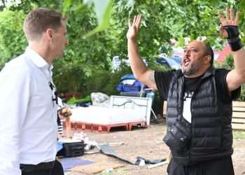 Tory mp abused by migrants at Illegal camp as Labour’s Shoddy Failings exposed | Politics | News