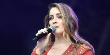 X Factor star ‘splits from husband’ as she makes Glastonbury debut