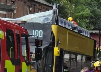 Eccles Bus Crash Live: Person Critically Injured as Double Deccer Smashes Into Bridge | UK | News