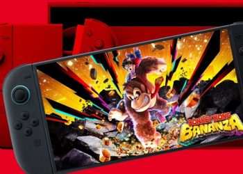 Nintendo Switch 2 and Donkey Kong Bananza console bundle available now in UK