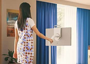 Samsung selling hilarious PORTABLE telly with handle and wheels so you can bring it anywhere – but there’s a big problem