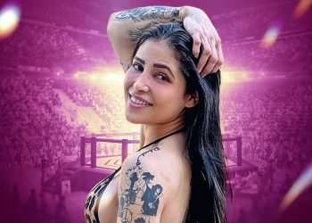 ‘World’s sexiest UFC star’ Polyana Viana shows off bum covered in bruises after brutal wrestling training