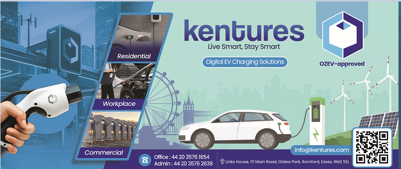 Kentures Ltd Unveils Newly OZEV-Certified Thunderbolt and VoltWall AC EV Chargers